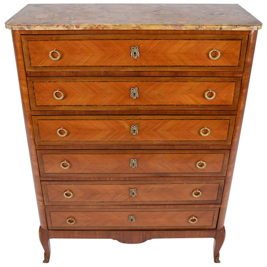 Antique French Louis XVI Style Chest of Drawers