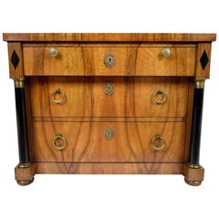 Vintage Empire-Style Chest of Drawers by Baker