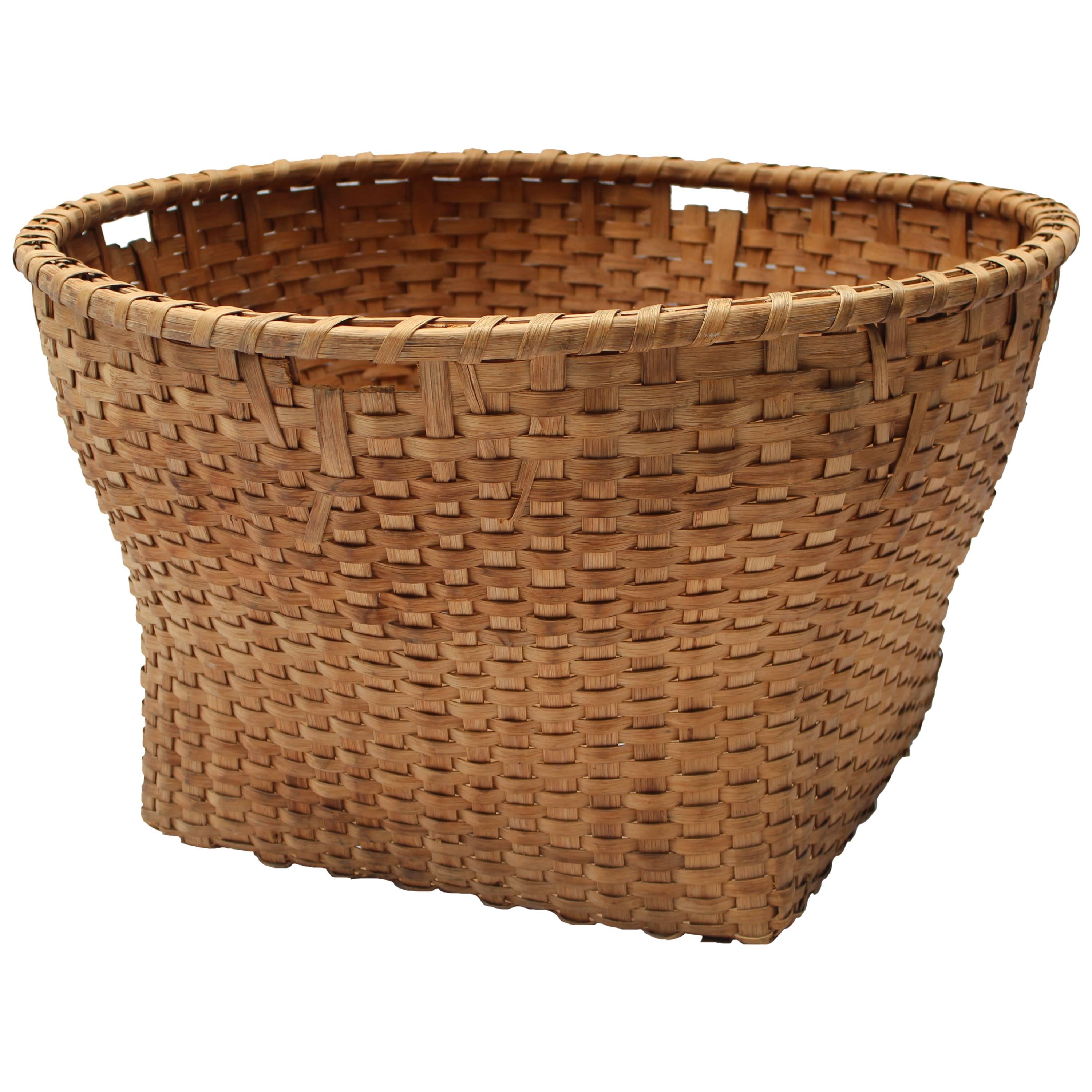 Large 19th Century Basket