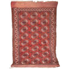 Antique Ersari Rug 200 cm x 320cm, circa 1880 12