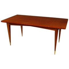 20th Century Design Dining Table in Mahogany