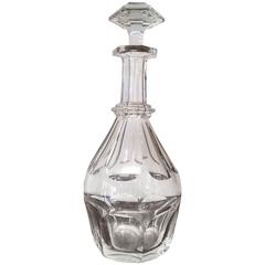 19th Century Baccarat Harcourt Decanter