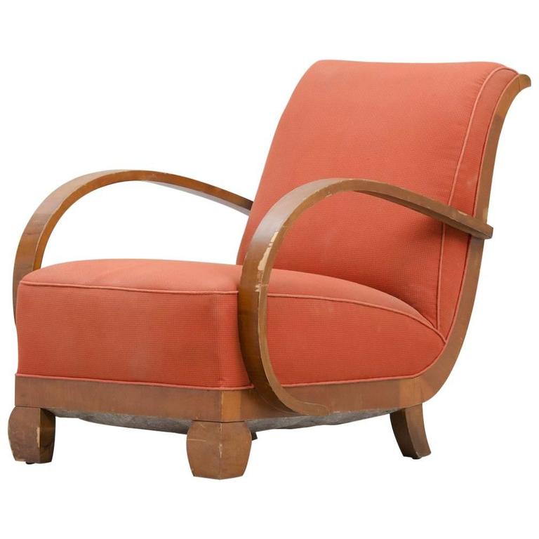 Art Deco Armchair For Sale at 1stdibs