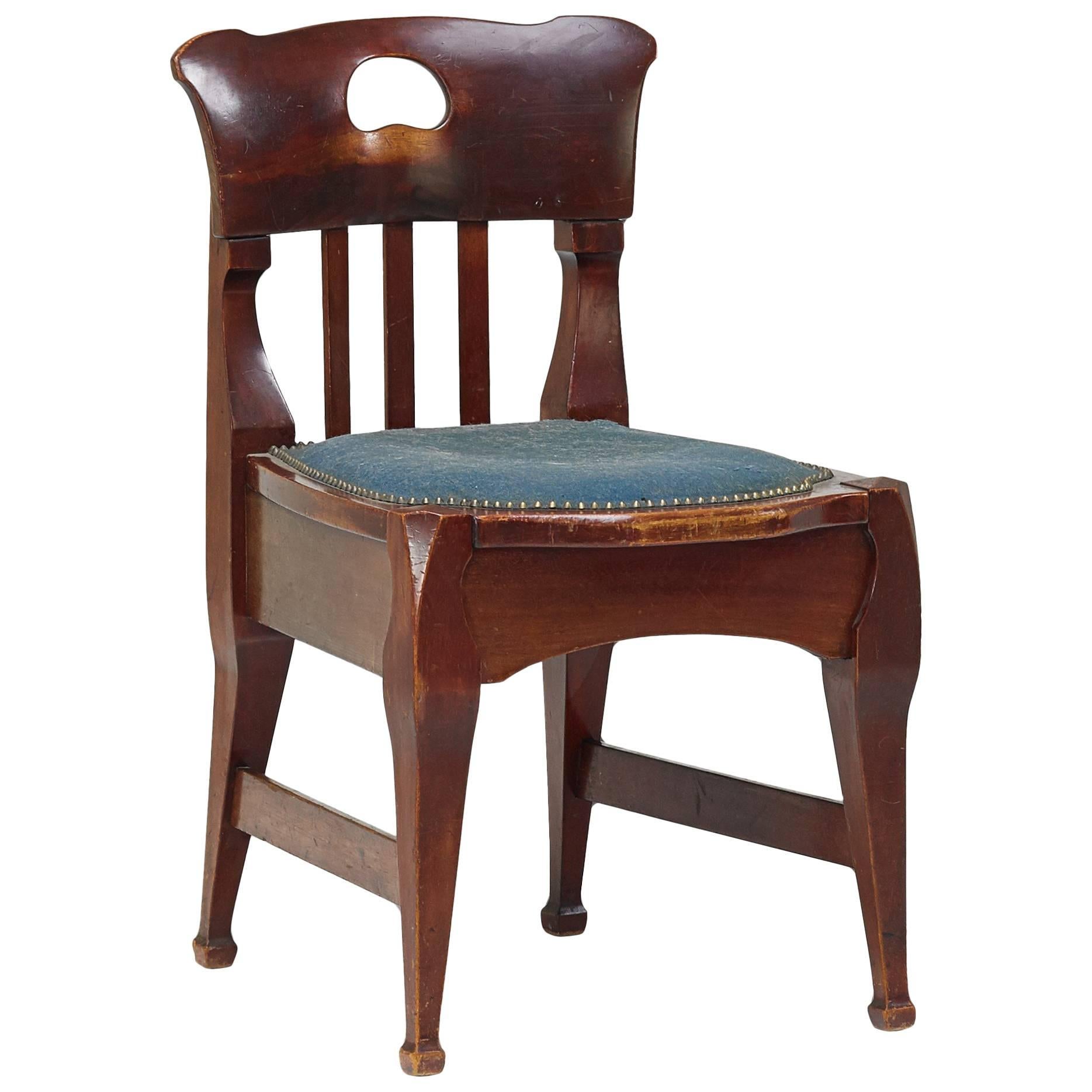 Jugendstil Chair by Richard Riemerschmid For Sale