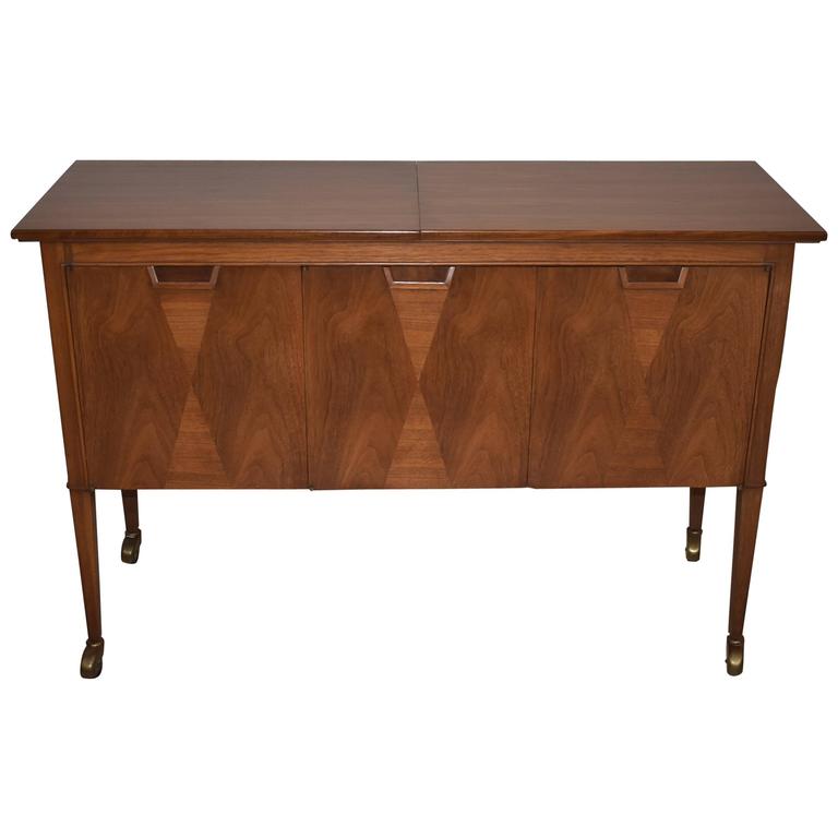 Mid Century Mount Airy Furniture Co J Collection Rolling Bar Mid Century Mount Airy Furniture Co J Collection Rolling Bar Cart Buffet For