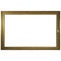 Monumental Italian Antique Gilt Museum Quality Frame, circa 1860