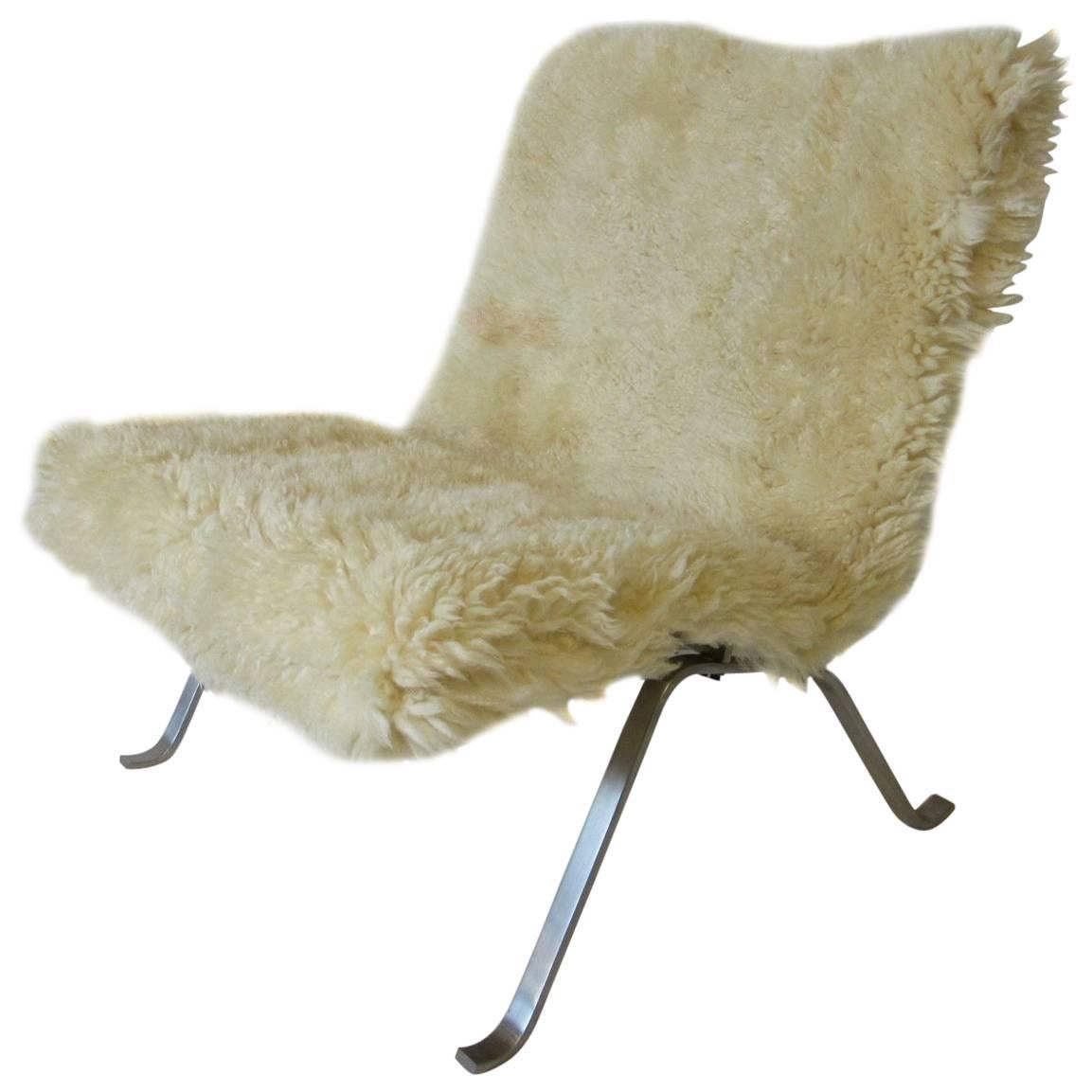 Poul Kjaerholm Danish PK 22 Lounge Chair