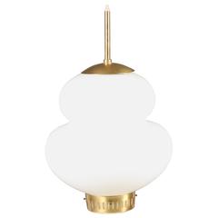 Bent Karlby Ceiling Lamp in Glass