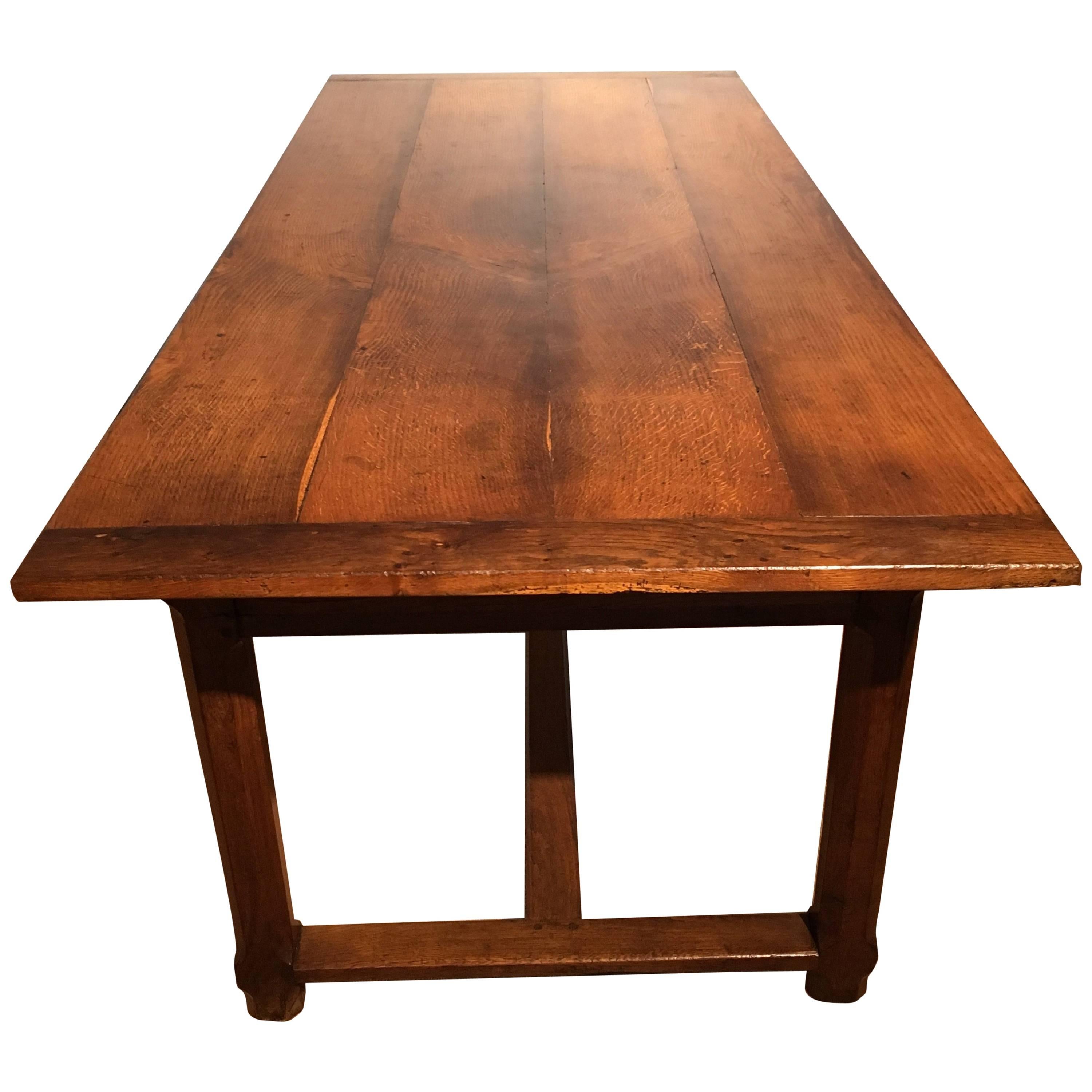 Oak Farmhouse Table