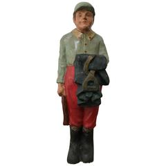 French Paper Maché Jockey, circa 1950s