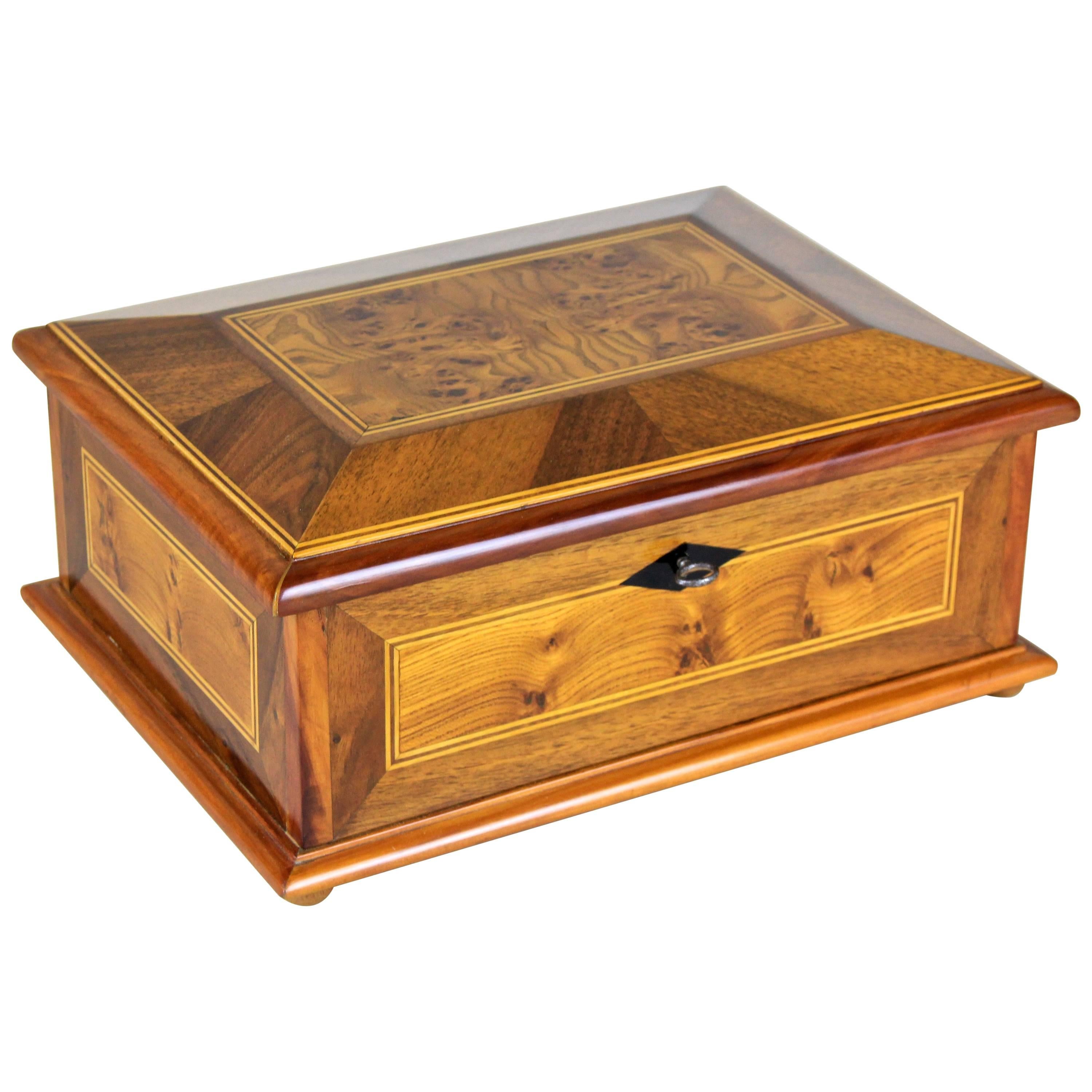 Biedermeier Wooden Box, Austria, circa 1870