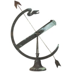 1920s Bronze Sundial
