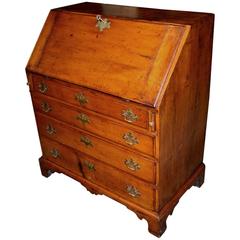 Antique Chippendale Maple Slant Front Desk, circa 1770