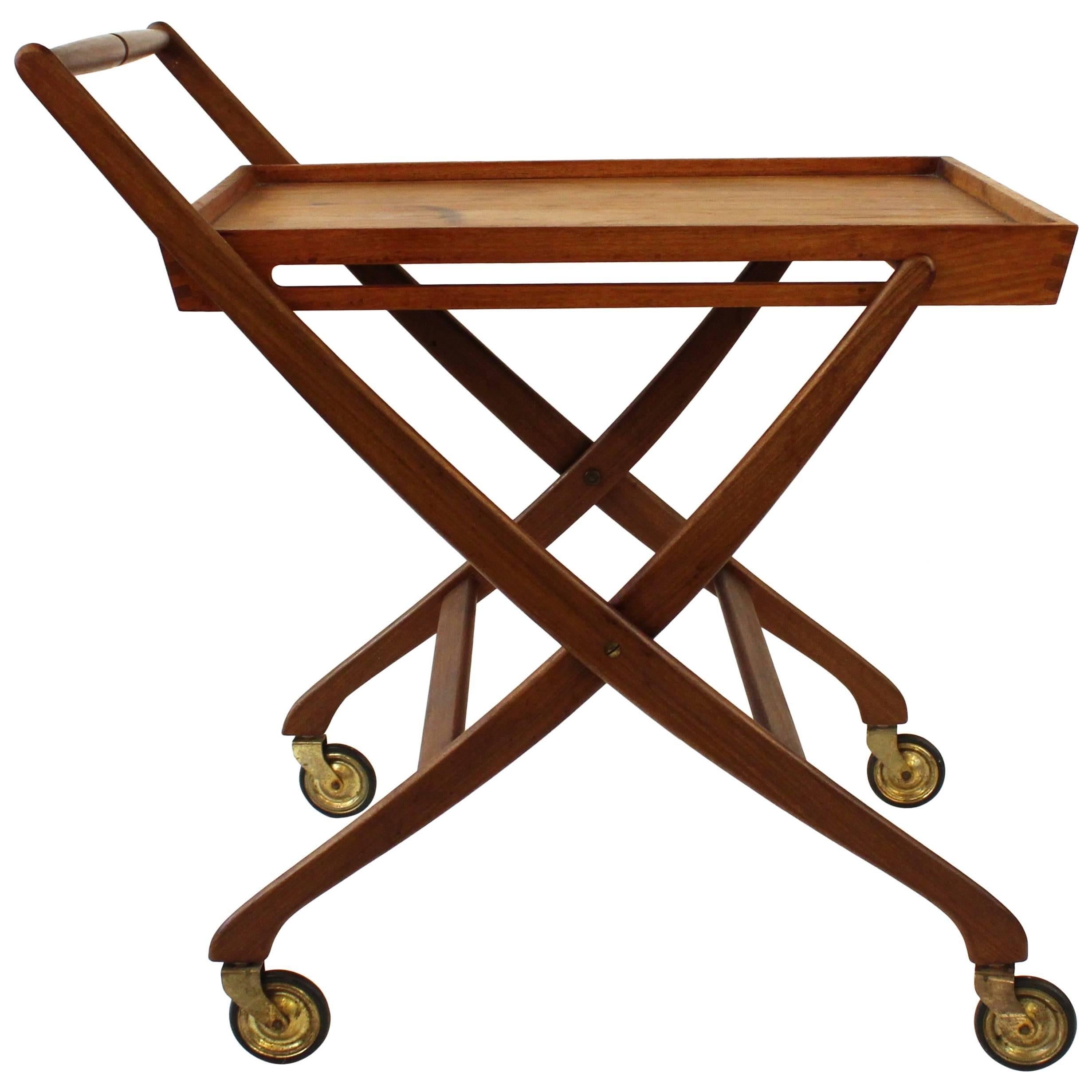 Danish Folding Bar Cart
