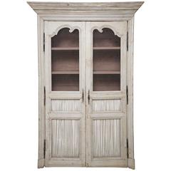 Beautiful 19th Century Hand Painted French Provincial Cupboard 5