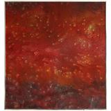 Contemporary Abstract Red Painting