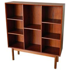 Peter Hvidt & Orla Mølgaard-Nielsen Teak Display Cabinet Bookcase 5