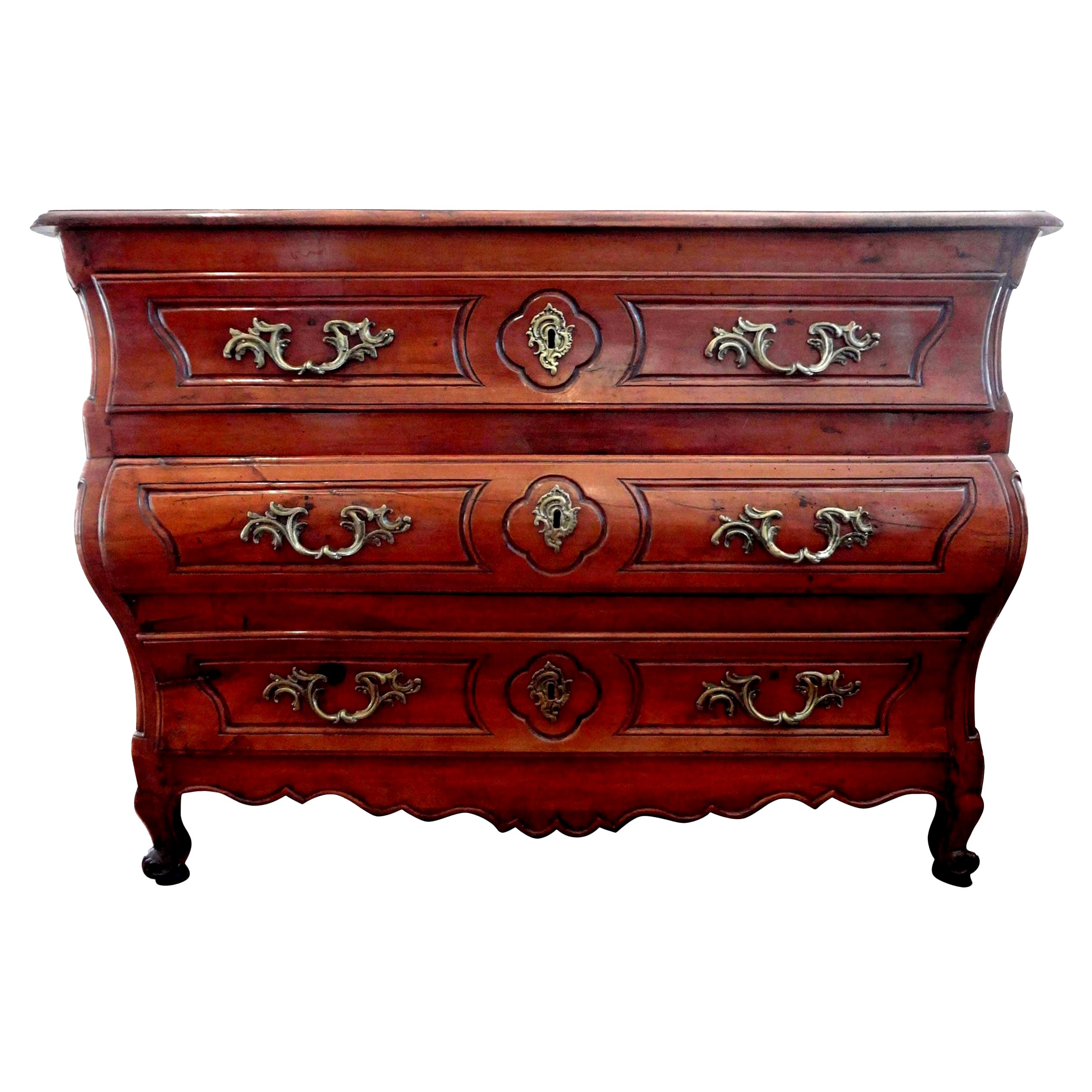 Period 18th Century French Louis XV Commode, Bordelaise For Sale