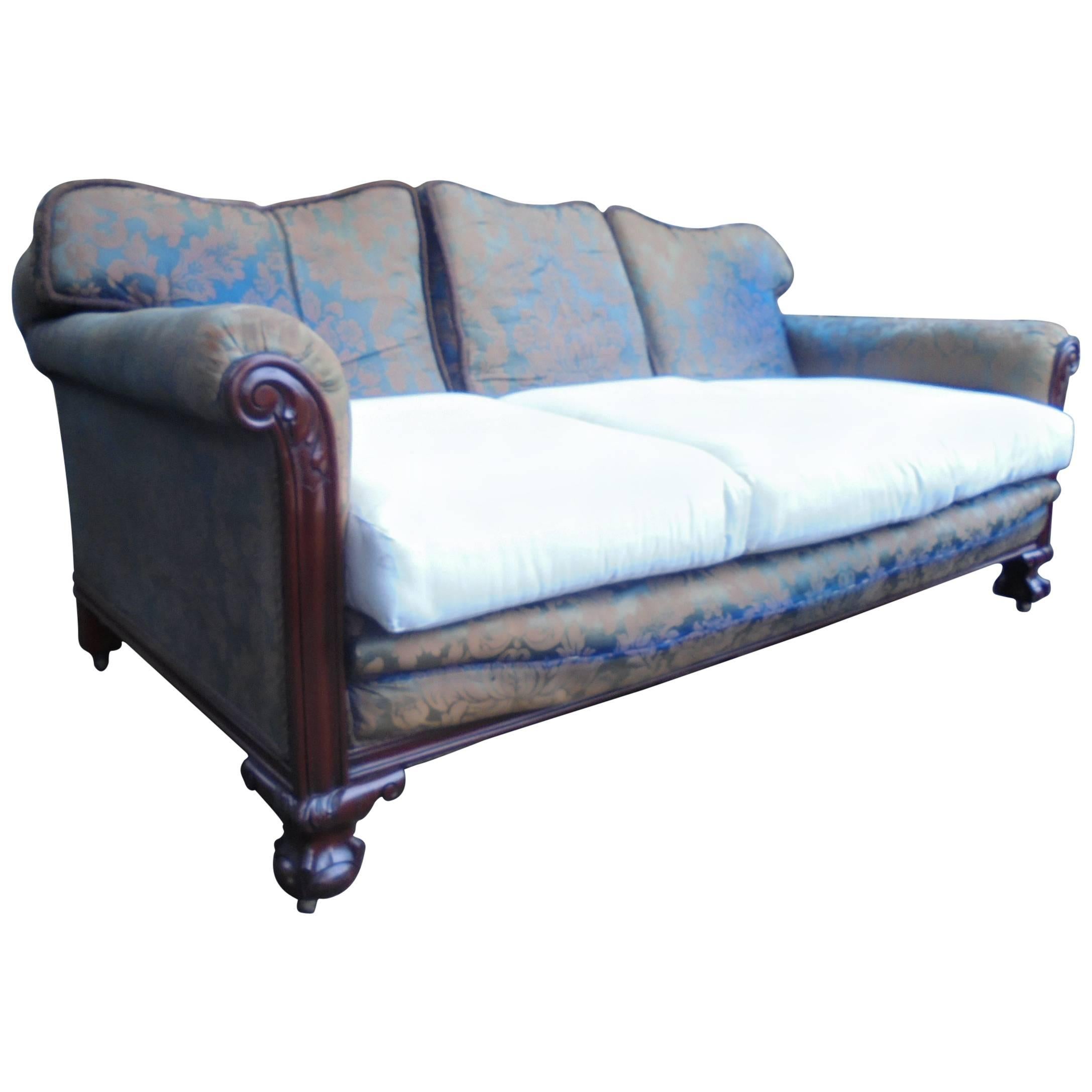 Good Shaped Antique Country House Sofa