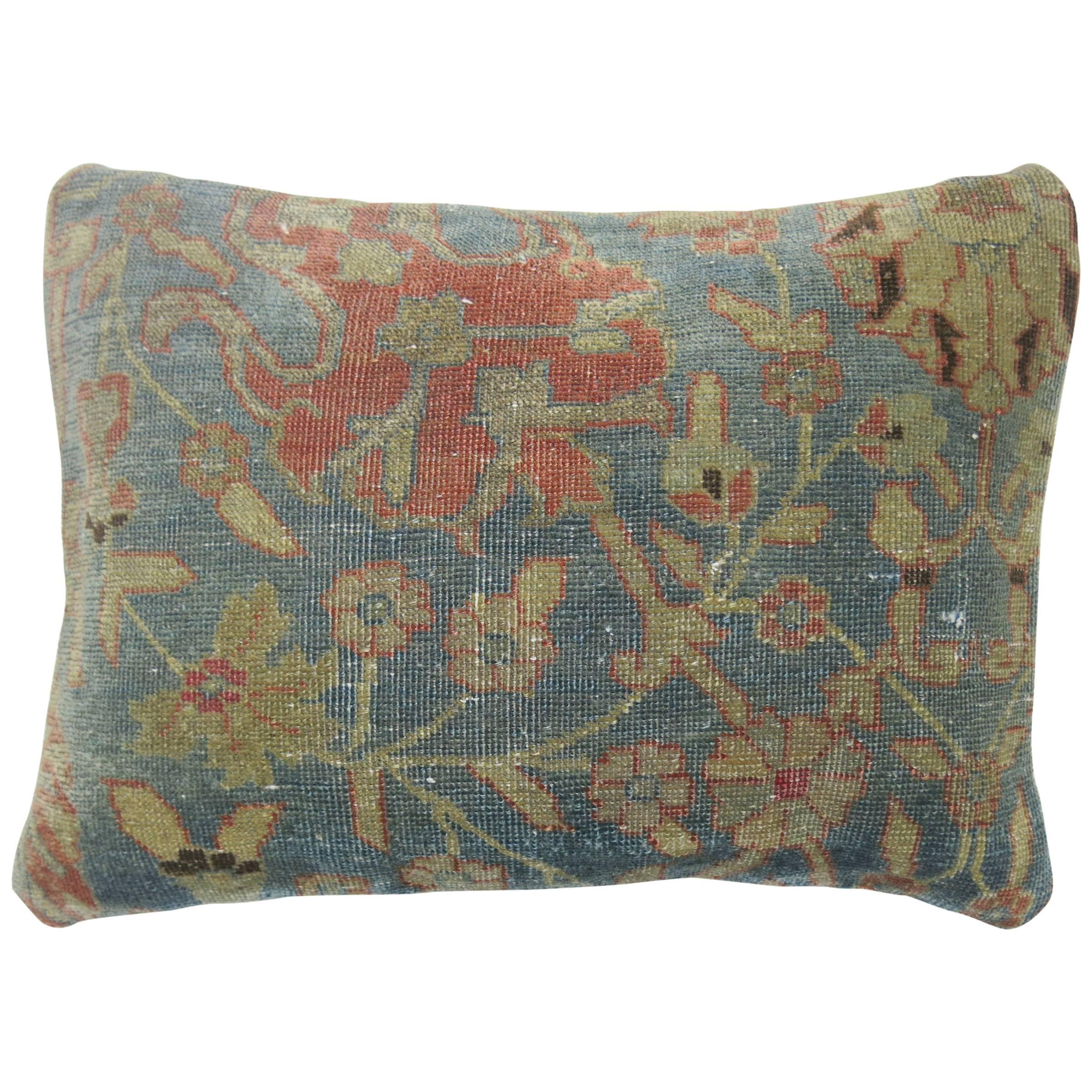 Persian Tabriz Rug Pillow