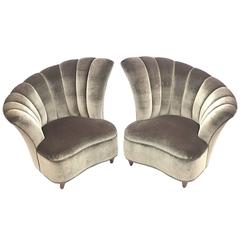 Hollywood Fan Back Chairs Mid-Century Modern
