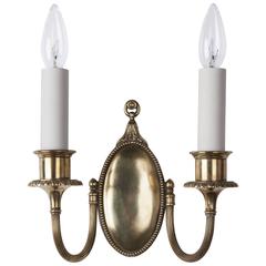 Sterling Bronze Sconces, circa 1920