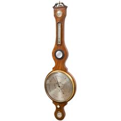 Antique Georgian Wheel Barometer 1