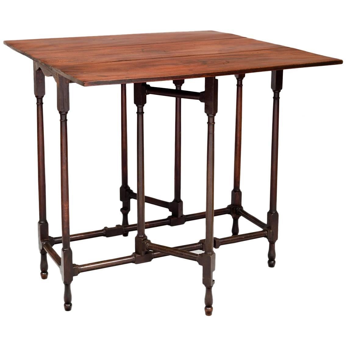 George III Mahogany Spider Leg Table For Sale
