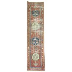 Persian Heriz Shabby Chic Runner 10