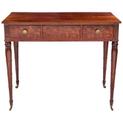 Sheraton Mahogany Side Table, circa 1800