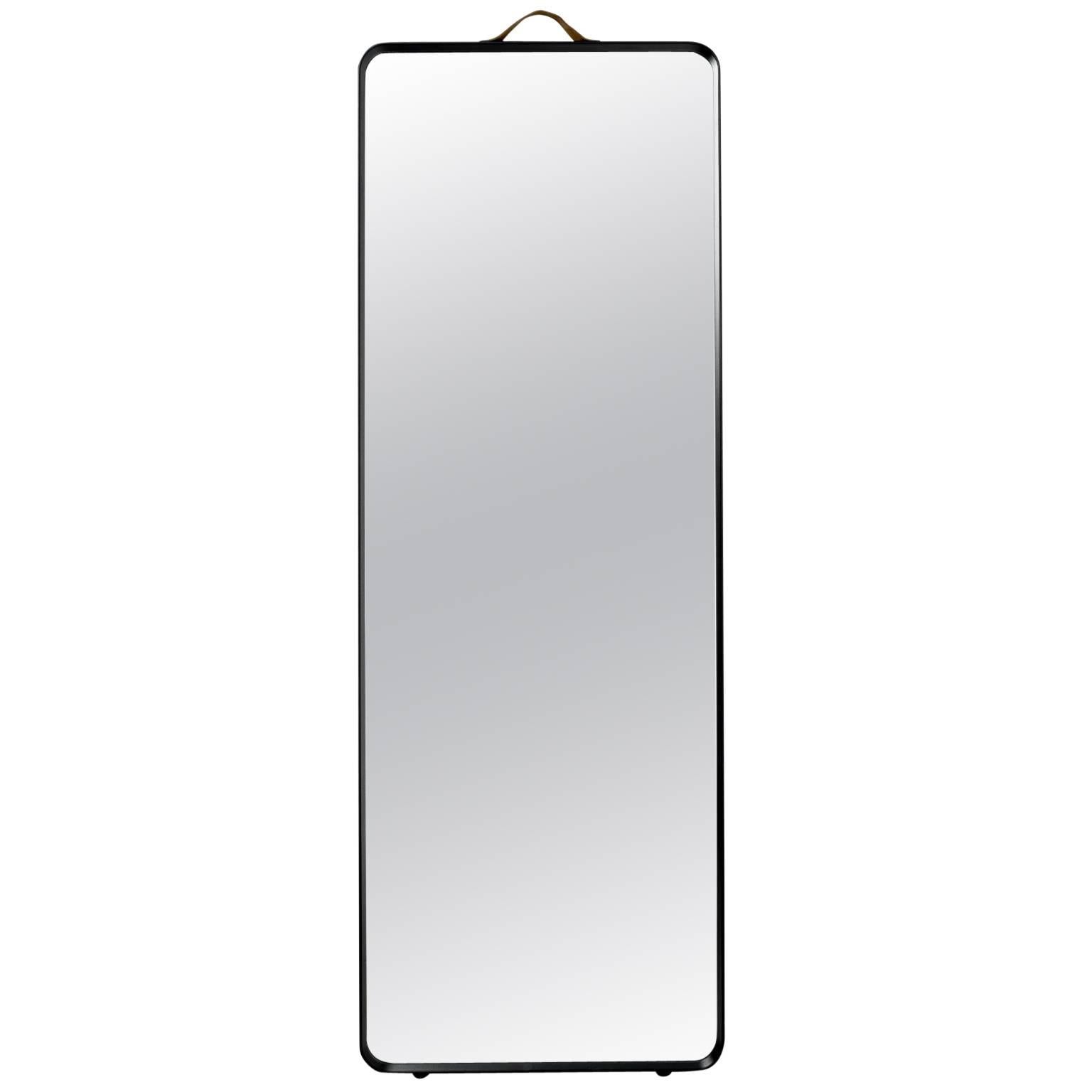Rectangular Floor Mirror by Norm Architects, Black For Sale