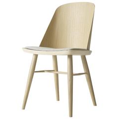 Synnes Dining Chair by Falke Svatun, in Dark or Light Wood with Fabric Seat 10