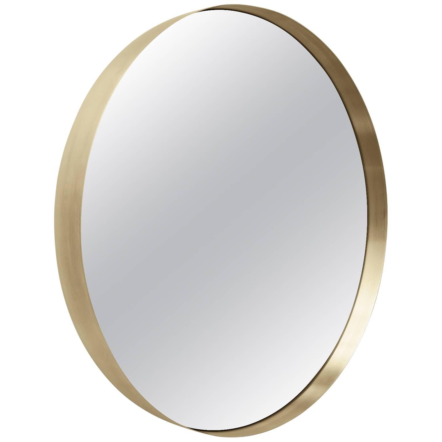 Darkly Mirror by Nick Ross, in Brass For Sale
