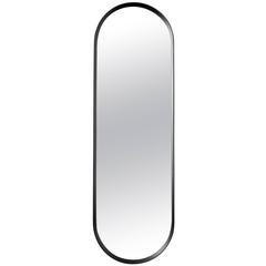 Oval Wall Mirror by Norm Architects, in Black Frame