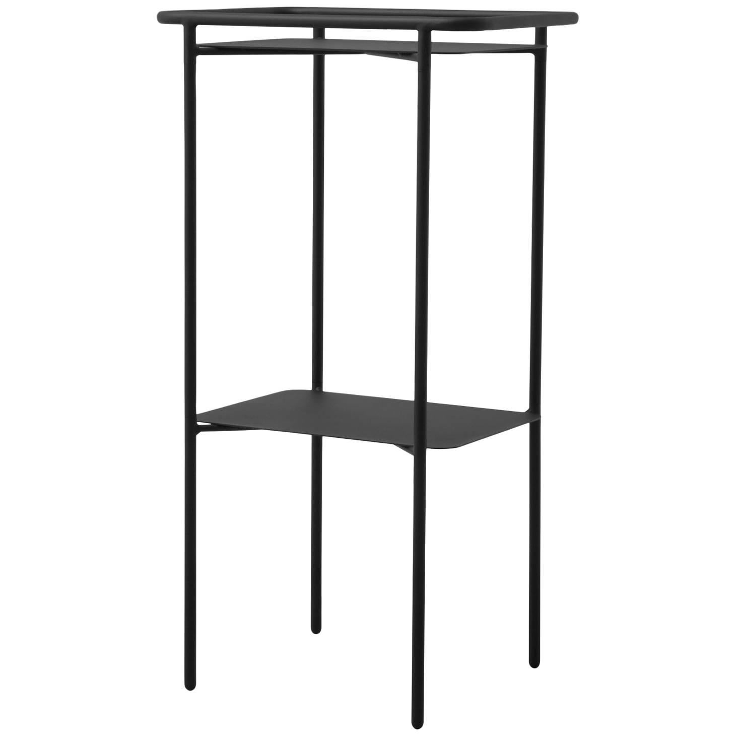Copenhagen Tray Table by Norm Architects, in Black Steel