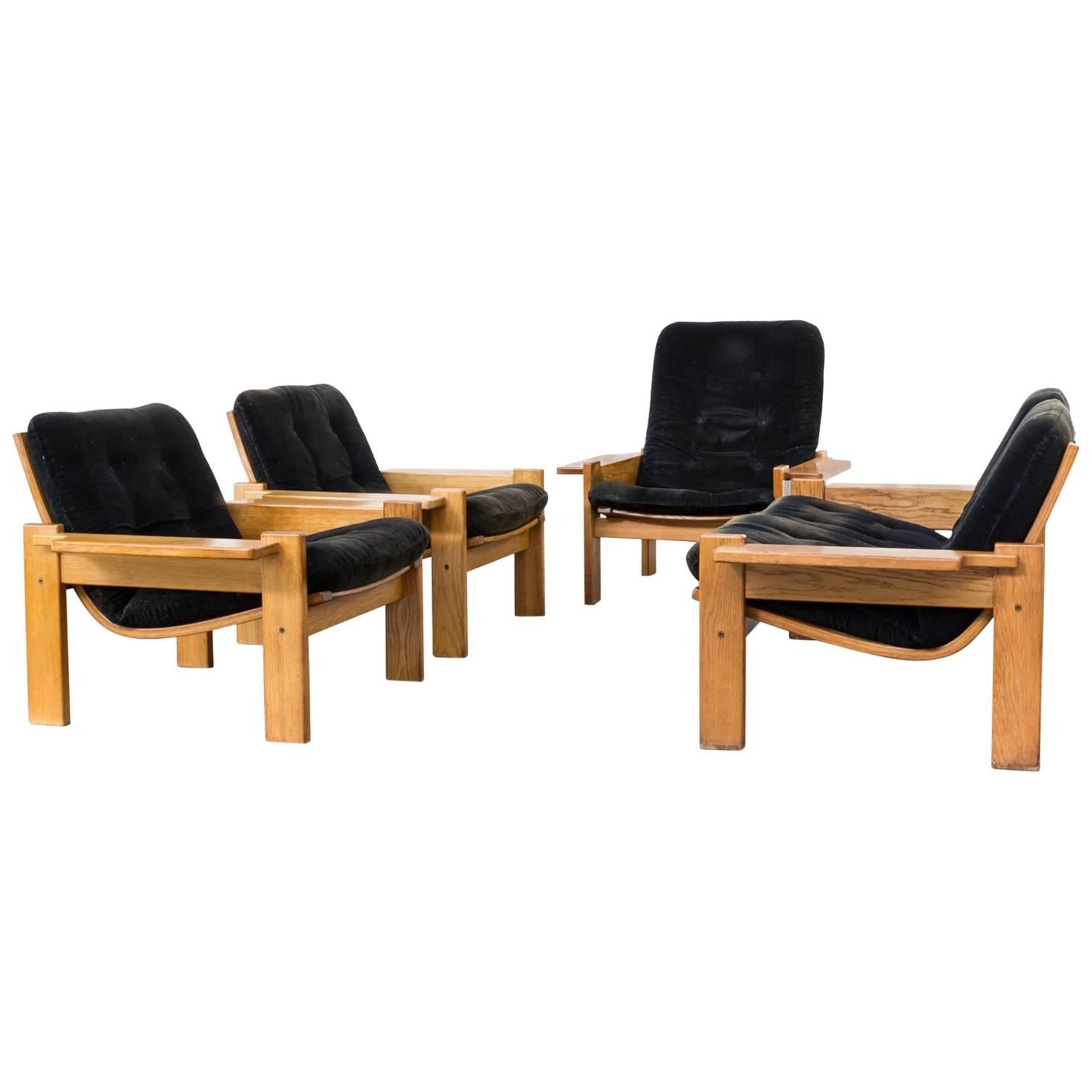 1960s Extremely Rare Yngve Ekström Seating Group for Swedese Møbler For Sale