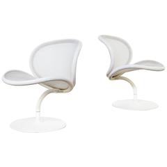 1980s Hertbert Ohl ‘O-Line’ Chairs for Wilkhahn Möbel