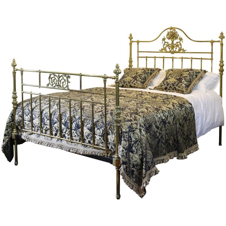 Ornate Brass Bed MK109 at 1stDibs ornate bed, brass bed fittings
