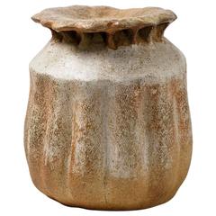 Ceramic Stool or Small Table by Marie, Lucie Trinquant, France 7