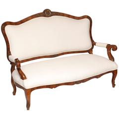 Superb French 19th Century Loveseat