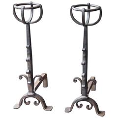 French Cup Dogs or Andirons