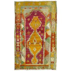 Vintage Turkish Tulu Rug 3