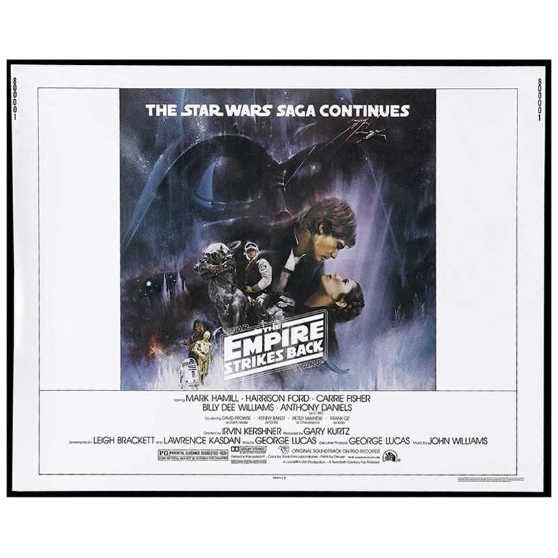 "Empire Strikes Back" The Film Poster, 1980 For Sale