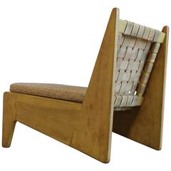 Architectural Modernist Slipper Chair 3