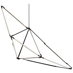 Bec Brittain Shy 15, Brass Led Chandelier 4