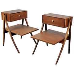 Pair of Kipp Stewart and Steward Macdougall Drexel Declaration Nightstands