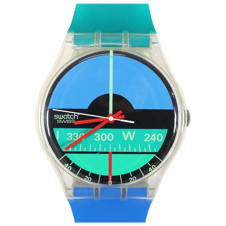 Große Wanduhr von Swatch, 1987 im Angebot bei 1stDibs