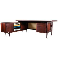 Exclusive Desk by Arne Vodder Seagrass Edition