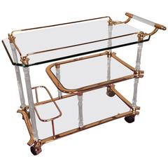 20th Century Acrylic Bar and Serving Table 9