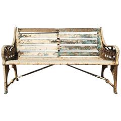 Coalbrookedale ‘Medieval’ Cast Iron Garden Seat Designed by Dr C Dresser 2